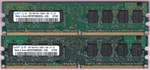 2GB 2X1GB PC2-5300 Samsung DDR2-667 Ram Memory Kit Dell Dimension 3100 5100 5150. Fixed Price $7.20.
