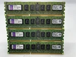 16GB 4X4GB Kingston KTD-PE313S-4G Server Memory. Fixed Price $34.99.