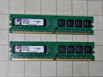 Kingston 1GBX2 KTD-DM8400/1G (2GB Total) DDR2 400MT/S Dimm. Fixed Price $9.95.