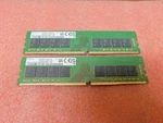 64GB (2X32GB) Samsung DDR4 PC4-3200AA Desktop Ram -- M378A4G43AB2-CWE. Fixed Price $289.97.
