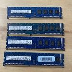 Hynix 16GB (4X4GB) 1RX8 PC3-12800U DDR3 Desktop Memory Ram. Fixed Price $19.95.