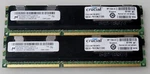 Micron Crucial 8GB 2X4GB 2RX4 PC3-10600R MT36JSZF51272PZ-1G4G1FE Server Memory. Fixed Price $10.95.