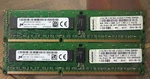2X Micron Lenovo 8GB 1RX4 PC3L-12800R DDR3L-1600 Ecc Registered Rdimm Ram 16GB. Fixed Price $20.00.