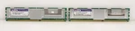 (lot Of 2) Actica 2GB DDR2-800MHZ PC2-6400 Ecc Server Memory ACT2GFR72K8G800S.. Fixed Price $14.95.