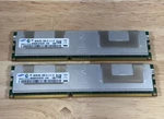 Samsung 16GB (2X8GB) DDR3 Ecc Ram PC3L-10600R 1333MHZ M393B1K70CHD-YH9. Fixed Price $14.00.
