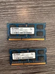 8GB (2X4GB) Elpida DDR3 Laptop Ram PC3-12800S 1600MHZ Sodimm EBJ41UF8BDU0-GN-F. Fixed Price $11.00.