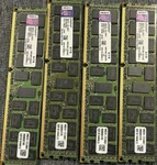 Kingston DDR3 32GB 4X8GB Dimm PC3-12800R 1600 Ecc Reg 240-PIN KVR16R11D4/8HC. Fixed Price $39.99.
