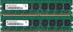 2GB 2X1GB PC2-5300E Qimonda HYS72T128020HU-3S-B DDR2-667 Ecc Dimm Ram Memory Kit. Fixed Price $8.98.