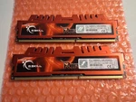 G.skill F3-12800CL10S-8GBXL 16GB (2 8GB) PC3-12800=1600MHZ Gaming Ram. Fixed Price $24.99.