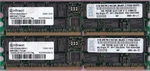 2GB 2X1GB PC-2700R DDR-333 Infineon HYS72D128320GBR-6-C Ibm 38L4031 Rdimm Kit. Fixed Price $18.98.