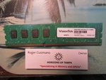 Visiontek 8GB DDR3 1600 Mhz (PC3-12800) CL11 Dimm Desktop. Fixed Price $39.95.