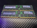 Lot 2X 16GB (32GB) Micron MTA36ASF2G72PZ-2G1A2II PC4-2133P Server Memory. Fixed Price $140.00.