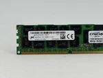 Micron 16GB DDR3 2RX4 1600MHZ Ecc Registered Rdimm (MT36JSF2G72PZ-1G6). Fixed Price $19.00.