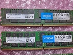 Micron / Crucial 32GB PC4-17000 DDR4-2133MHZ Ecc Reg Server Ram MTA36ASF4G72PZ. Fixed Price $199.00.