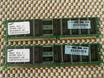 Samsung 1GB (2X512MB) Ddr PC2100 CL2.5 Server Memory. Fixed Price $7.95.