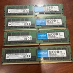 Micron Crucial 16GB 2RX4 PC4-2666V-RB2-11. Fixed Price $200.00.