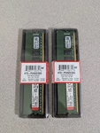 Kingston KTD-PE432E/32G (X2) 64GB DDR4-3200 CL22 Ecc 2RX8 1.2V 288-PIN Kit. Fixed Price $500.00.