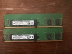 Lot Of Micron 8GB 1RX8 PC4-2400T MTA9ASF1G72PZ-2G3B1 DDR4 1.2V Server Ram. Fixed Price $98.99.
