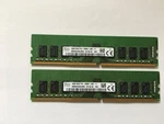 Lot Of Hynix 16GB 2RX8 PC4-2666V-UB2-11 Desktop Memory, 1951. Fixed Price $130.00.