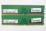 Lot 2X 8GB (16GB) Kingston HP25D4U9S8ME-8 DDR4-2666V Udimm Desktop Memory. Fixed Price $89.99.