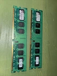 Kingston KVR667D2K2/1GB X2 2GB DDR2 Ram Memory Modules. Fixed Price $9.40.