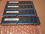 Hynix 16GB DDR3-1333 Dimm HMT351U6BFR8C-H9 Desktop Memory Ram (4X4GB). Fixed Price $19.99.