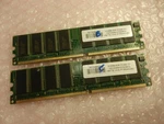 2X Lot - 512MB PC400 400MHZ DDR1 Ram Desktop Dt Memory ( Vintage ). Fixed Price $68.00.