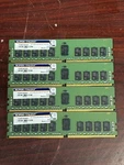Lot Of 4) Super Talent 16GB DDR4-2400 (64GB Total) F24R16G4S1 Ram #95. Fixed Price $255.00.