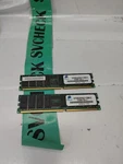 Corsair (2X1GB) PC3200R-3330-Z1 Server Memory Model CM72SD1024RLP-3200/S. Fixed Price $22.89.