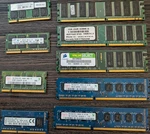 Corsair Kingston Samsung Hynix DDR2 DDR3 Ecc So-dimm Ram Lot 9 Modules. Fixed Price $36.50.