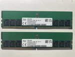 Hynix 32GB DDR5 4800MHZ Udimm PC5-38400 Desktop Ram HMCG88MEBUA081N Tested. Fixed Price $299.00.