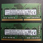 Sk Hynix 16GB ( 8GB) 1RX8 PC4-266V-SA2-11 Selling Set Of. Fixed Price $48.88.