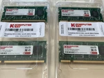 Komputer Bay 4GB (2X2GB) Kits PC2-6400 DDR2 800MHZ Laptop Mac Memory Non Ecc. Fixed Price $99.00.