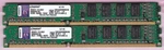 4GB 2X2GB PC3-10600 DDR3-1333 Kingston KVR1333D3S8N9K2/4G Low Profile Memory Kit. Fixed Price $10.90.
