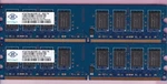 4GB 2X2GB PC2-5300 Nanya NT2GT64U8HD0BY-3C Blue DDR2-667 Desktop Ram Memory Kit. Fixed Price $14.90.