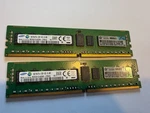 Samsung M393A1G40DB0-CPB2Q 8GB 1RX4 PC4-2133P-RC0-10-MB1 DDR4 (2 Modules!). Fixed Price $75.00.