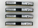 Micron 32GB (4X8GB) 2RX4 PC3L-10600R-9-10-NP MT36KDZS1G72PZ Server Ram. Fixed Price $25.00.
