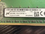 Micron MTA18ASF1G72PDZ-2G1B111 8GB 2RX8 PC4-2133P-RE1-11 Ecc Rdimm. Fixed Price $27.50.