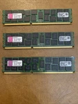 Kit Of Kingston KTH-PL313K3/24G DDR3-1333MHZ Server Memory (3X8GB). Fixed Price $25.00.