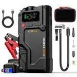 Featou 8000A Car Starter With Air Compressor Pack Booster Jumper Power Bank. Fixed Price $58.99.