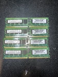 Lot Of 4X 1GB Samsung PC2-3200R DDR2 Ecc Registered Server Ram 4GB Total. Fixed Price $25.99.