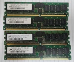 4X Micron MT9VDDF6472Y-335F1 512MB DDR-333 Ecc Reg PC2700R Memory Modules. Fixed Price $38.90.