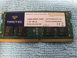 Timetec 16GB DDR4 3200 76TT32NUS2R8-16G. Fixed Price $57.00.
