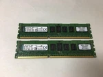 (2 X 8GB) 16GB Kingston KTH-PL316LV/8G 1600MHZ DDR3L Reg Ecc Memory For Server. Fixed Price $43.39.