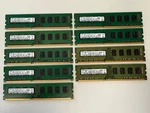 Samsung M378B5273DH0-CH9 4GB 2RX8 PC3-10600U Dimm Memory Lot Qty. Fixed Price $33.00.