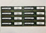 Lot Of 8 Cisco / Samsung 16GB DDR3 Ecc Registered Server Memory Modules. Fixed Price $190.00.