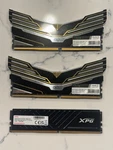 Lot Of DDR4 Desktop Ram 96GB 2X32GB Oloy Warhawk Rgb + Xpg D35. Fixed Price $600.00.