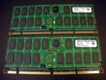 Hp AB454A A9846-60301 A9846-69001 4GB DDR2 Memory Kit (2X2GB). Fixed Price $40.00.