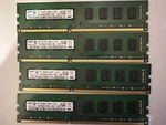 Samsung M378B5273CH0-CH9 16GB (4X4GB) 2RX8 PC3-10600U 240-PIN DDR3 Sdram Memory. Fixed Price $25.99.