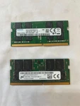 (lot Of 2) Samsung M471A2K43BB1-CRC/MICRON MTA16ATF2G64HZ-2G1A1 16G Memory. Fixed Price $140.00.